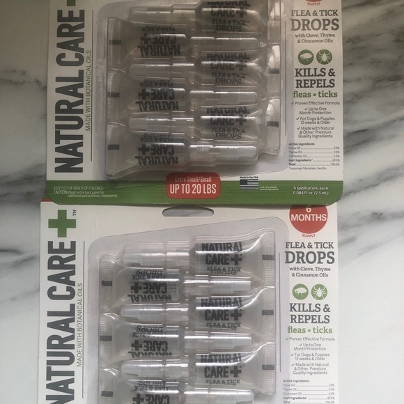 natural care plus flea and tick drops